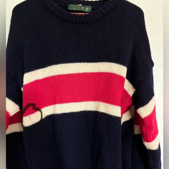 Tam O'Shanter Vintage Wool Sweater Size Large *Flawed - Picture 4 of 10